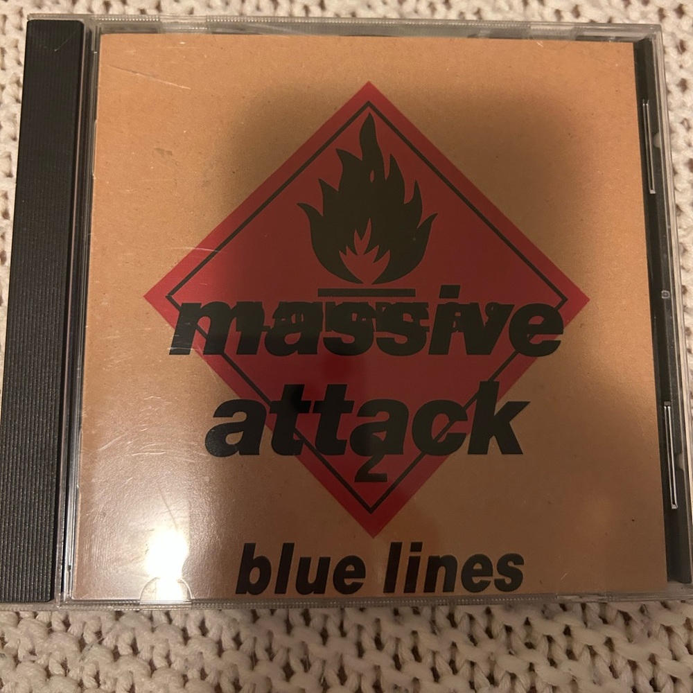 Blue Lines by Massive Attack, Y2K era vintage trip hop